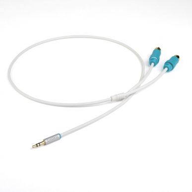 Межблочный аудио кабель Chord Company C-Jack 3.5mm Stereo to 2RCA 0,75m